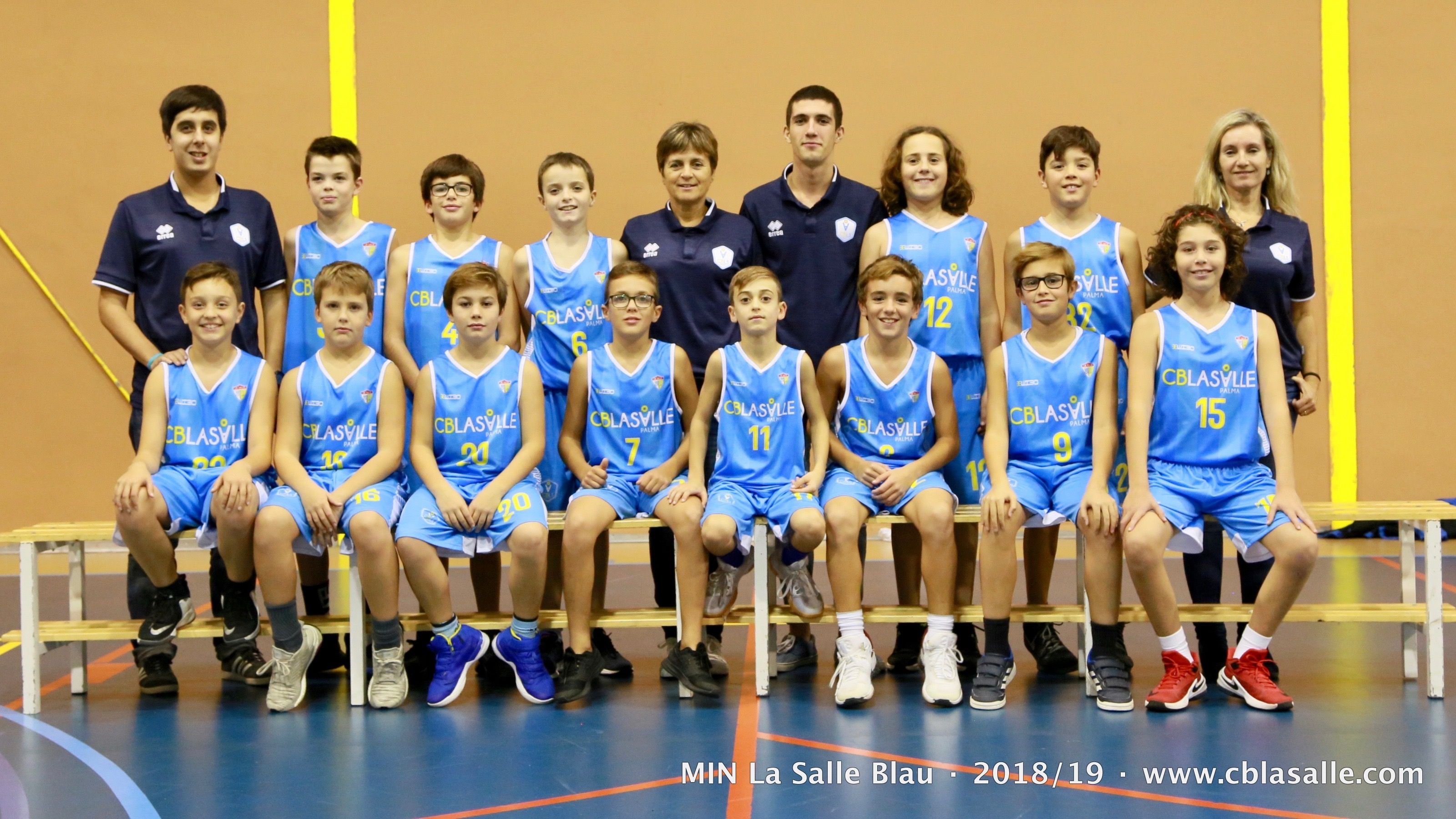 Mini Masculino La Salle Blau