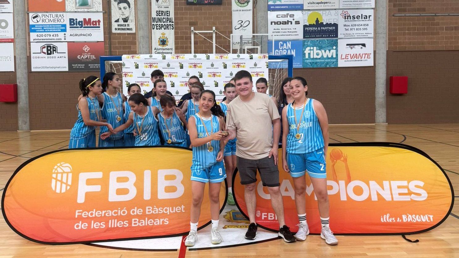 Mini femenino, Campeón de Baleares