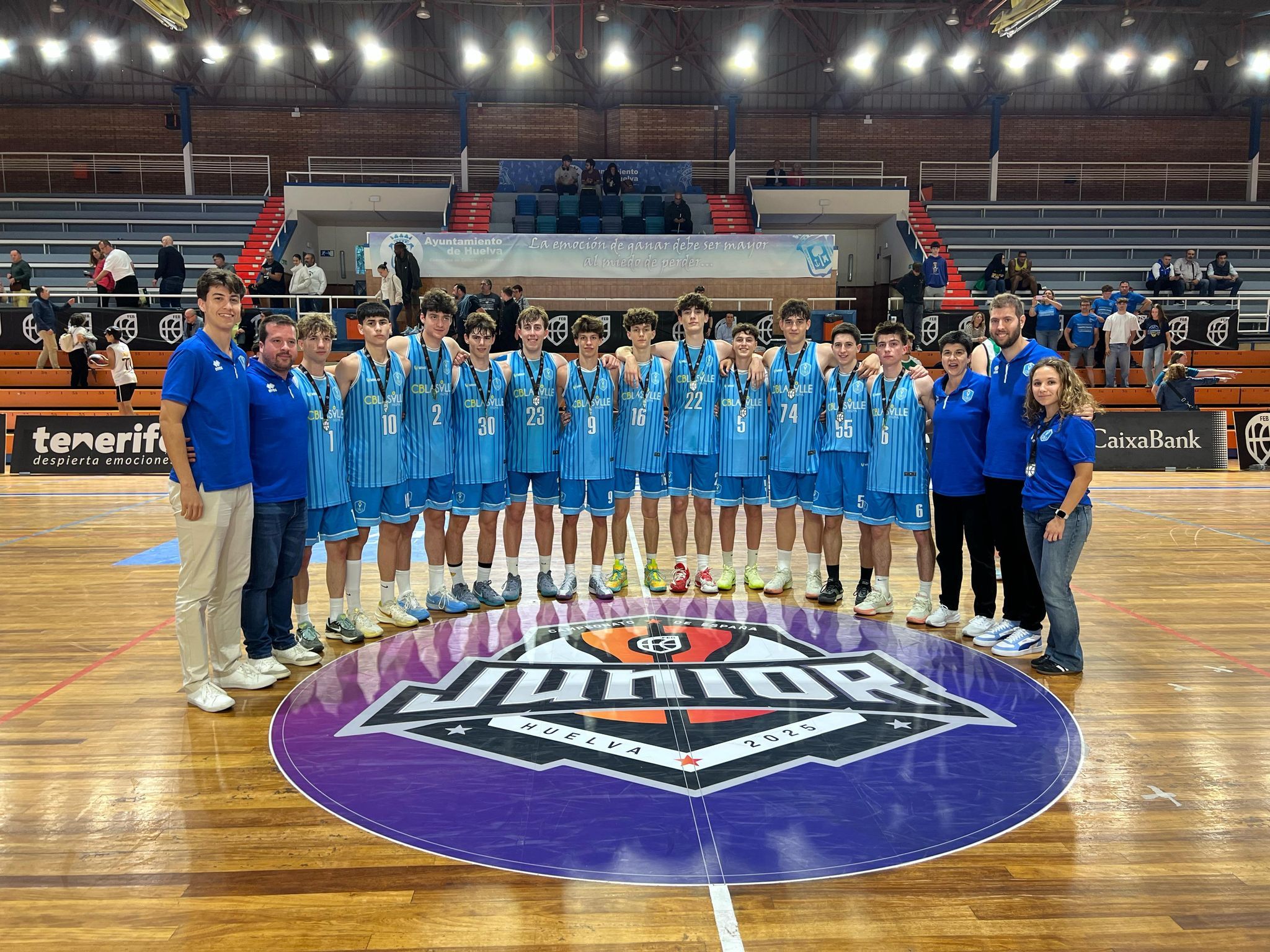 Junior masculino, 20º de España