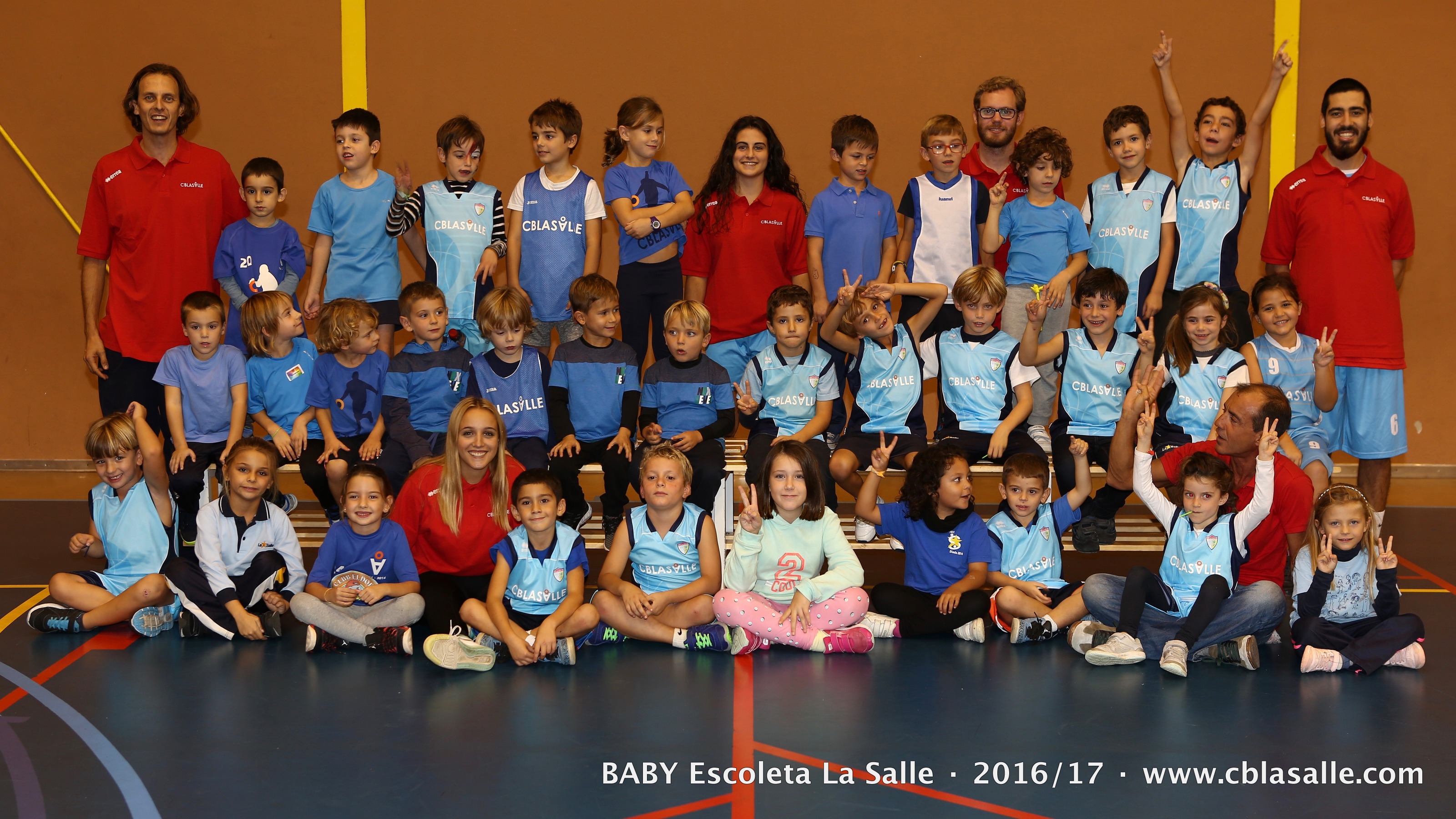 Escuela de baloncesto baby e iniciación