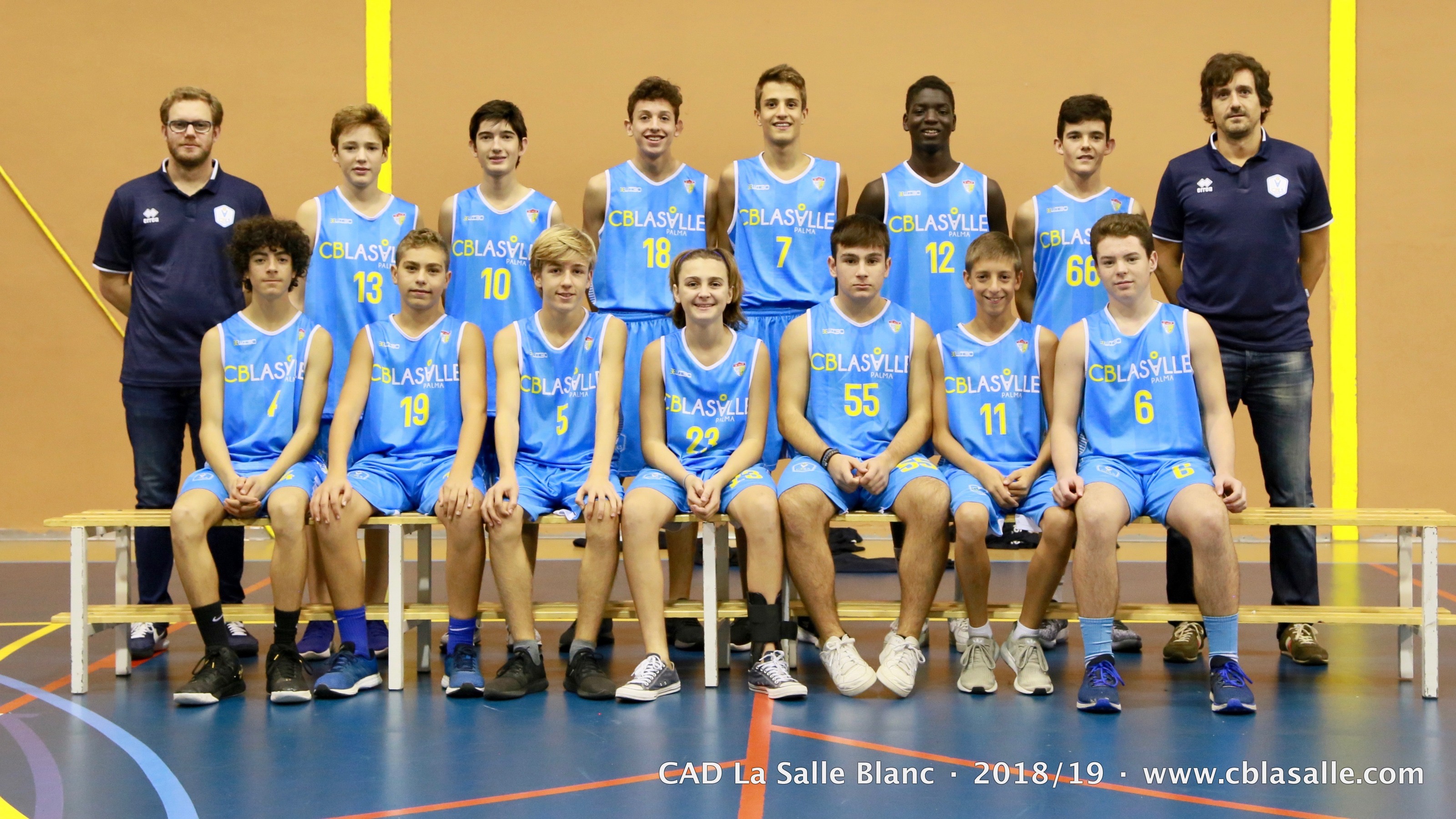 Cadete Masculino La Salle Blanc