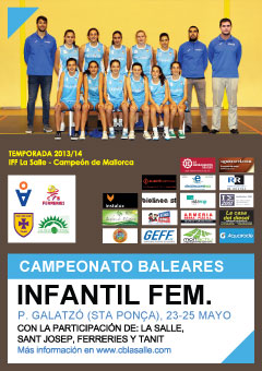 Campeonato Baleares Infantil Fem. 2014