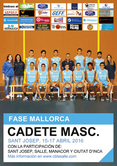 Fase Mallorca Cadete Masc. 2016