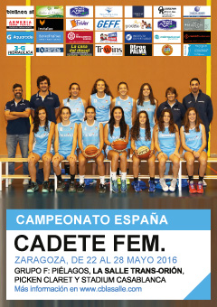 Campeonato España Cadete Fem. 2016