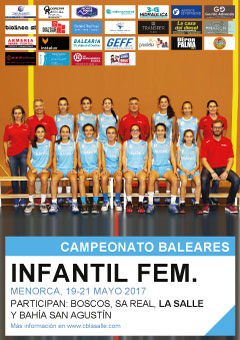 Campeonato Baleares Infantil Fem. 2017