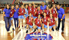 Cadete femenino, 7º de España