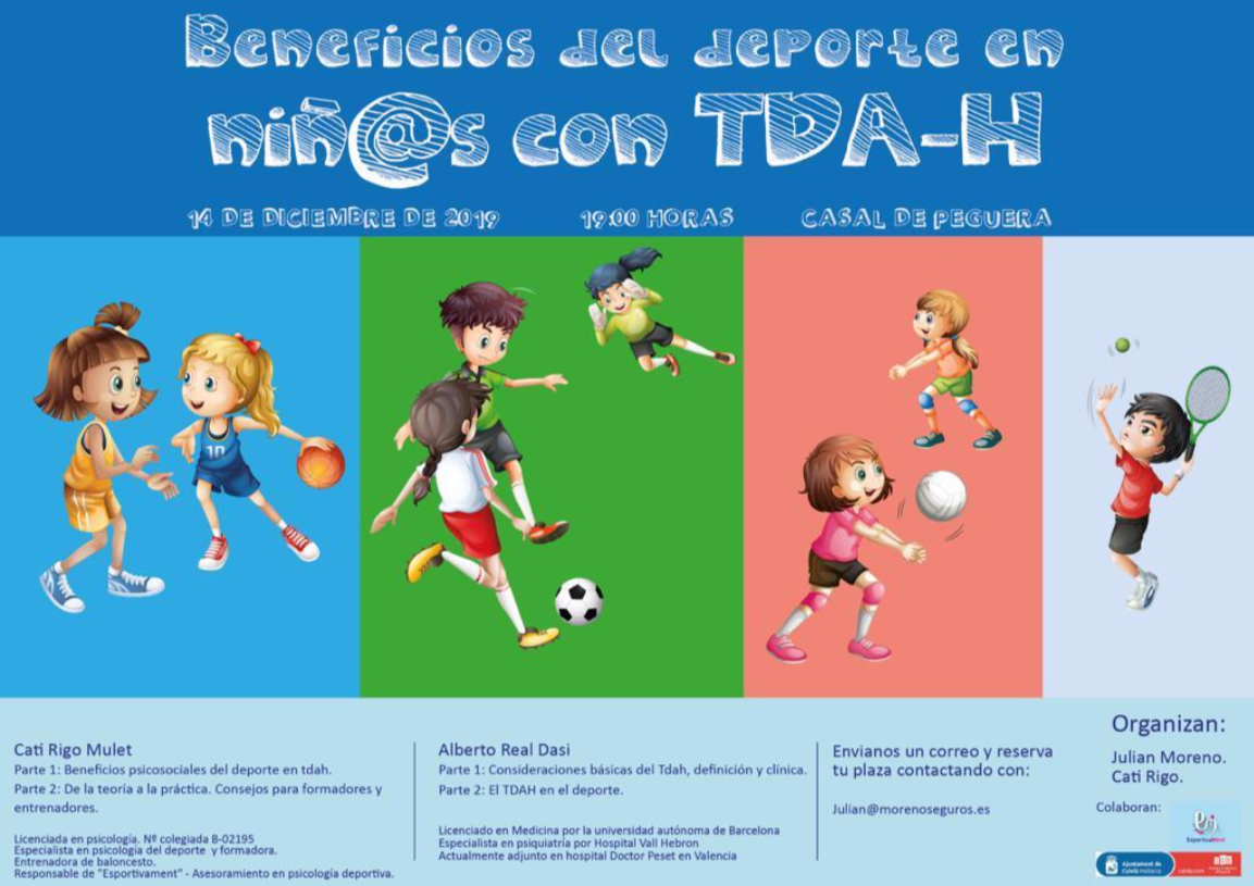 Beneficios del deporte en niños con TDA-H