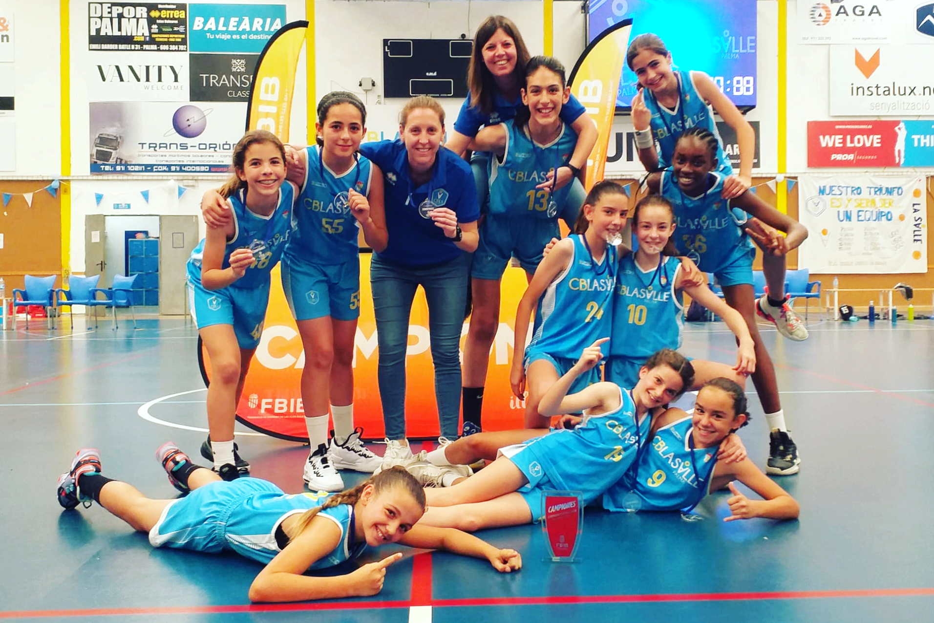 Mini femenino, Campeón de Mallorca