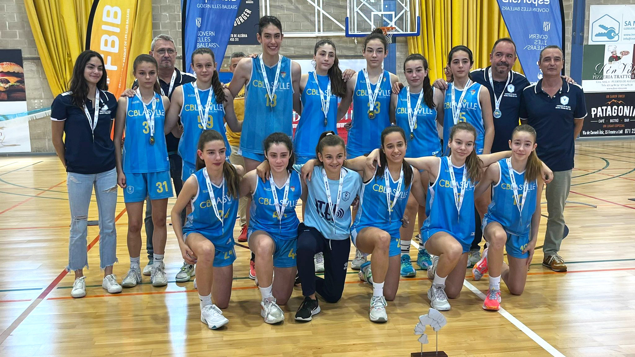 Infantil femenino, Subcampeón de Baleares